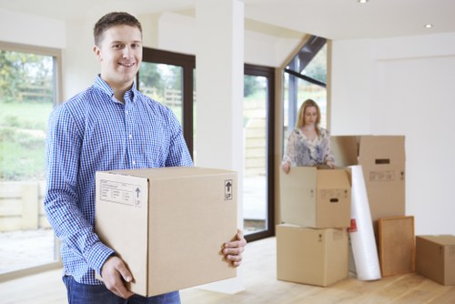 Packing and loading furniture for a move in Highbury