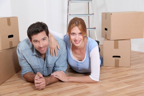 Small removals van suited to student moves in Highbury