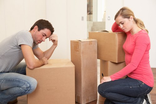 Van service supporting furniture collection near Highbury flats
