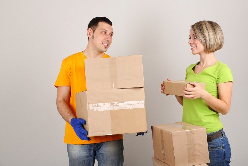 House removal support for a flat or terrace in Highbury
